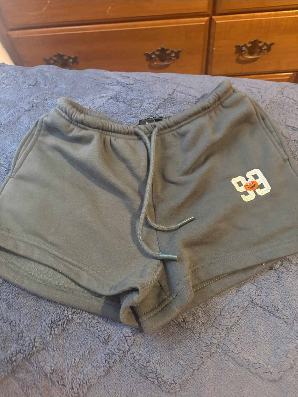 T.J.Maxx Charcoal Gray Drawstring Athletic Shorts